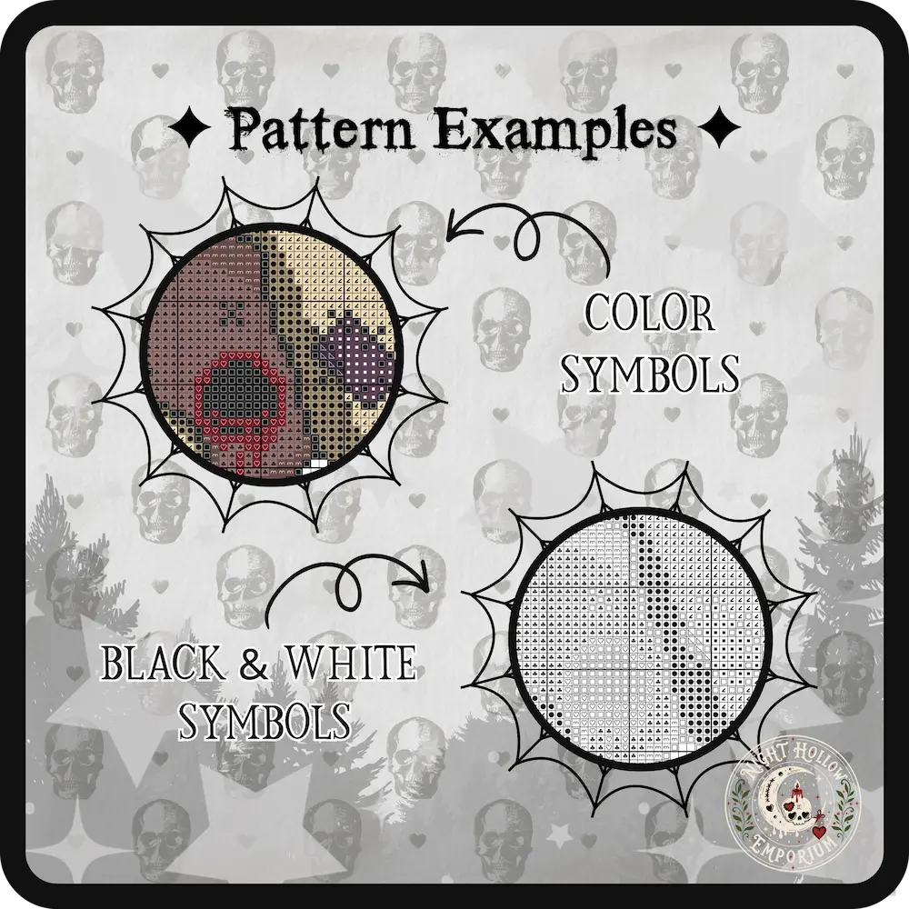PatchPaw Puppy | Gothic Plush Animal Cross Stitch Pattern | Macabre Dog Embroidery | PDF ( Instant Download)