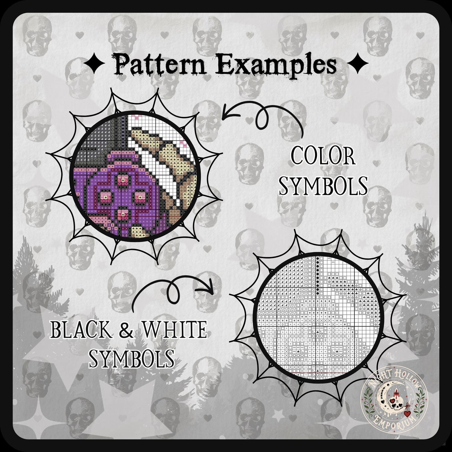 Respawn in The Graveyard Cross Stitch Pattern PDF