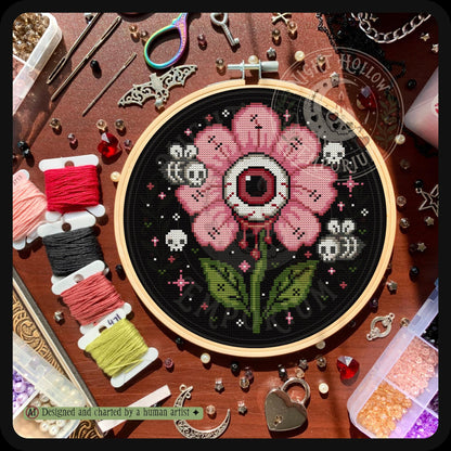 Gravebloom Cross Stitch Pattern PDF